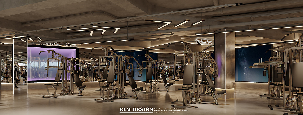 工装健身房案例