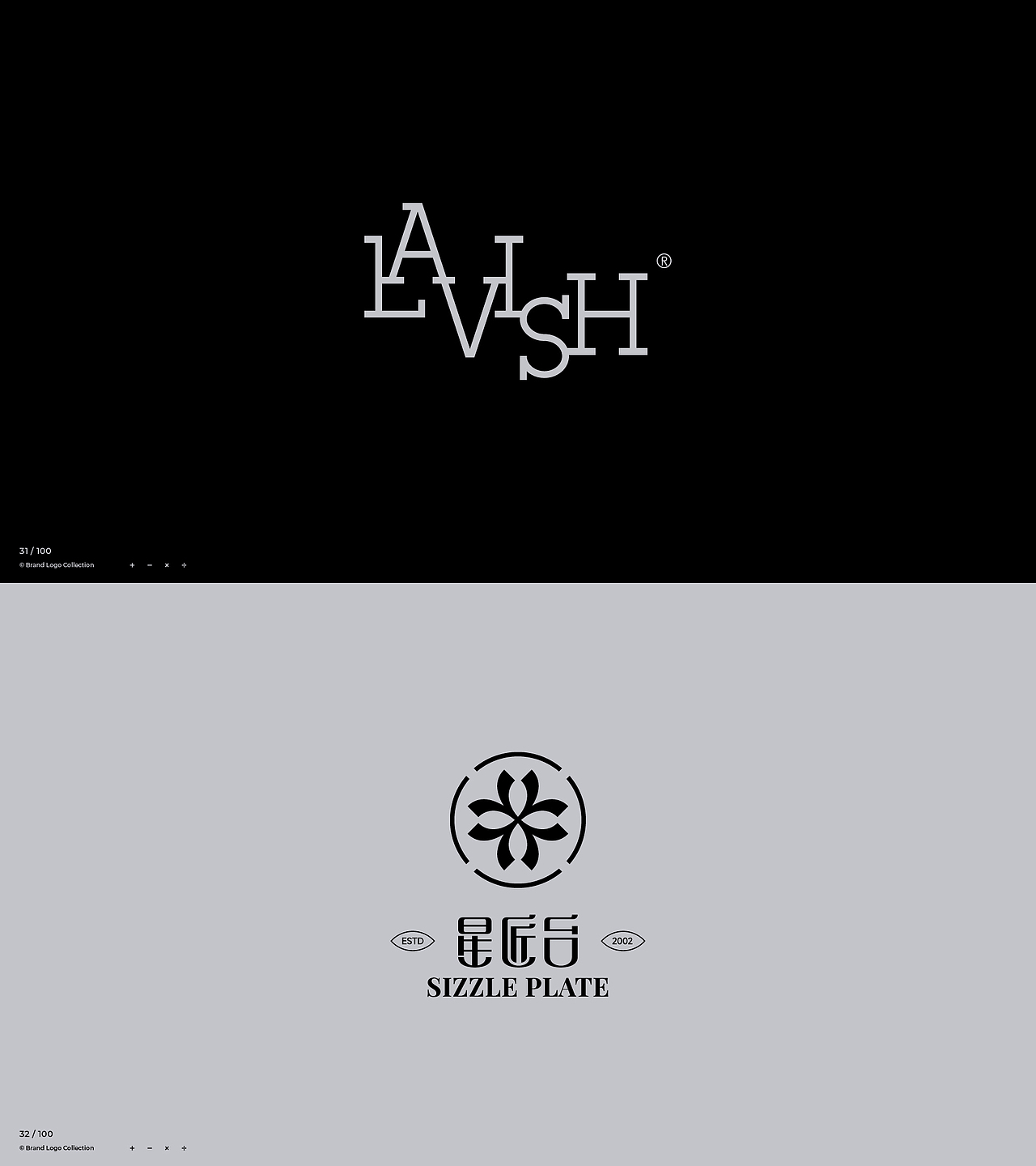 LOGO 100（图ZMzk1NzczMTQw） - Logo - 站酷设计师俞磊原创素材 - 站酷ZCOOL