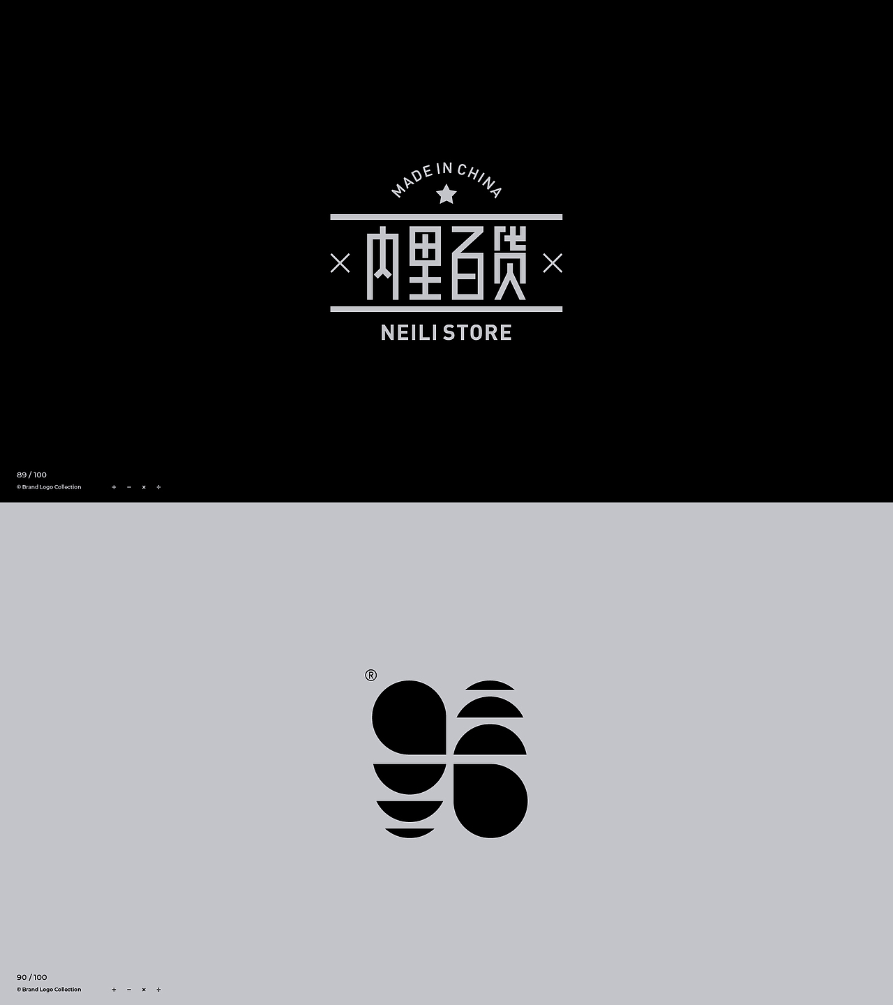 LOGO 100（图ZMzk1NzczMjU2） - Logo - 站酷设计师俞磊原创素材 - 站酷ZCOOL