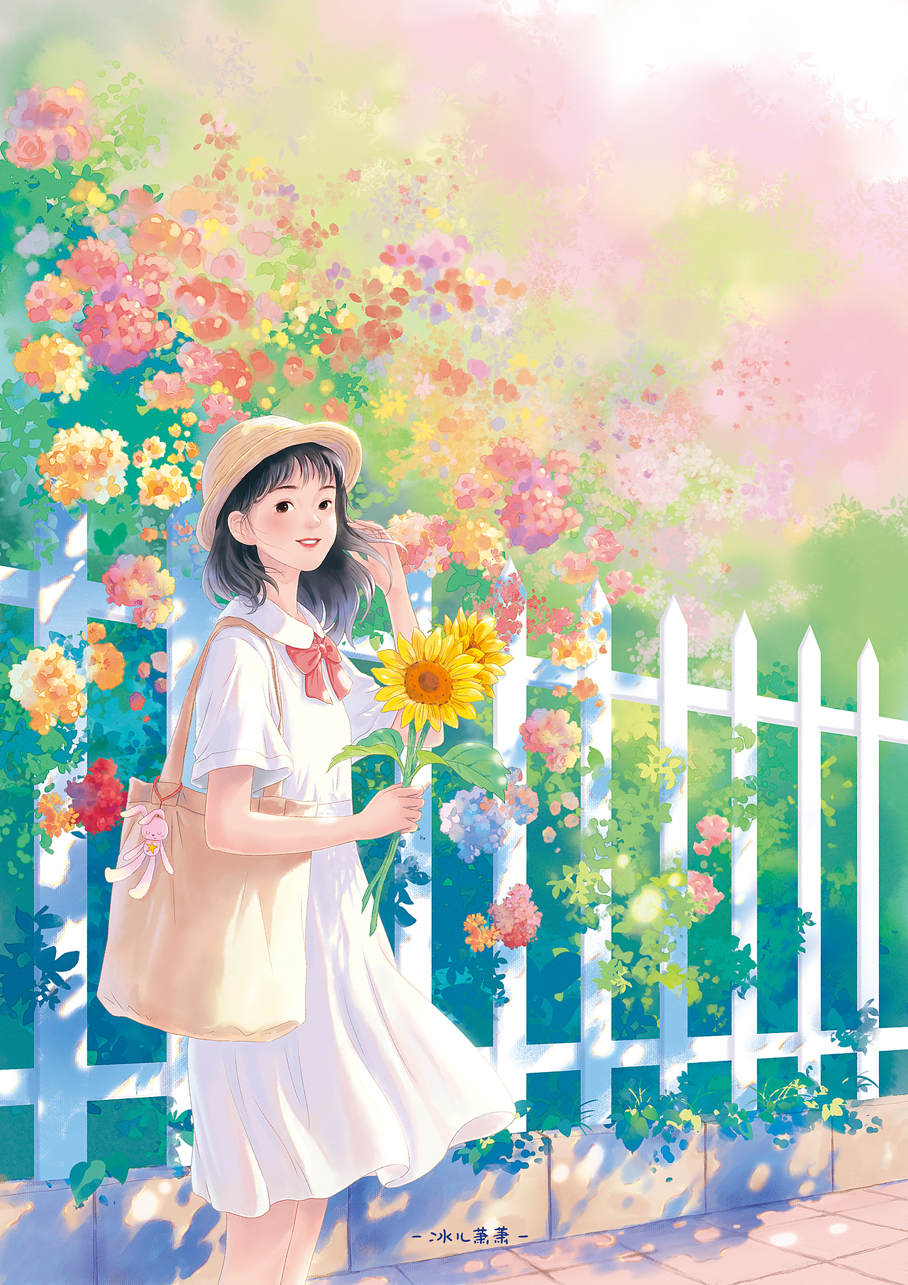 8月封面（图ZMzk1Nzc3NjQ4） - 儿童插画 - 站酷设计师冰儿萧萧原创素材 - 站酷ZCOOL