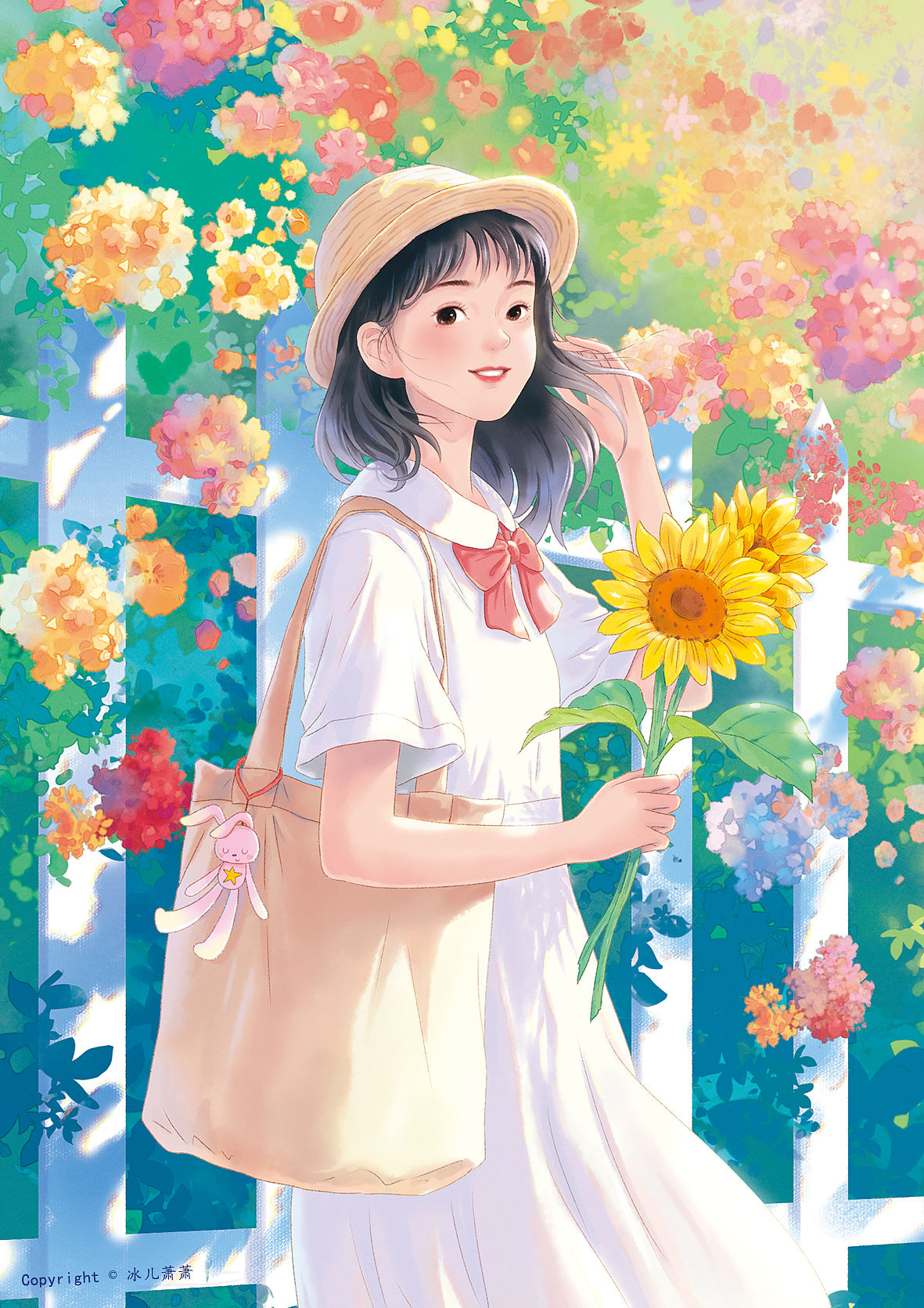 8月封面（图ZMzk1Nzc3Nzcy） - 儿童插画 - 站酷设计师冰儿萧萧原创素材 - 站酷ZCOOL