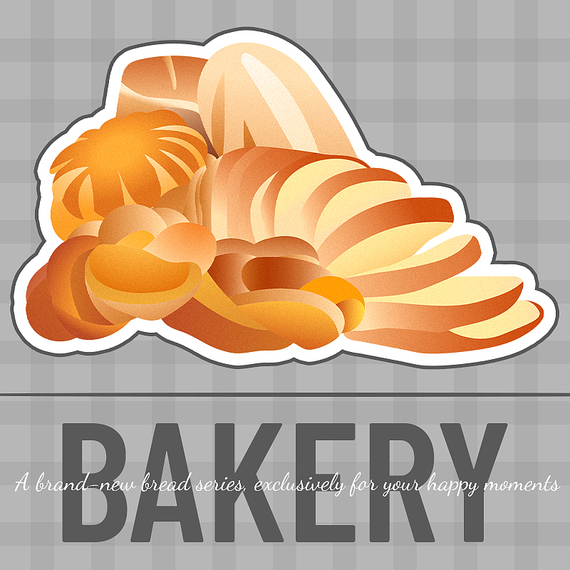 面包开会（矢量图插画练习10）（图ZMzk1NzgyMDQ0） - 包装 - 站酷设计师江山此刻原创素材 - 站酷ZCOOL