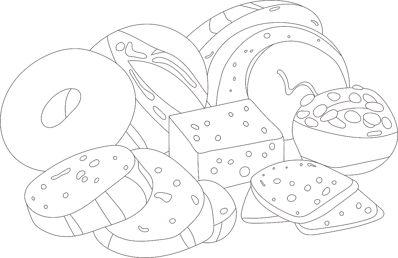 面包开会（矢量图插画练习10）（图ZMzk1NzgyMTU2） - 包装 - 站酷设计师江山此刻原创素材 - 站酷ZCOOL