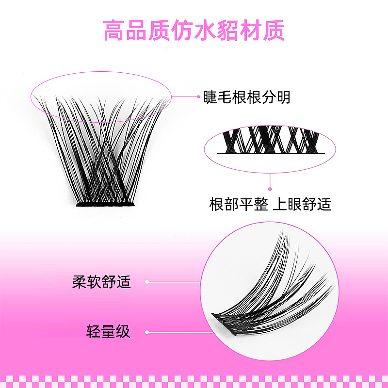 淘宝阿里-分段假睫毛