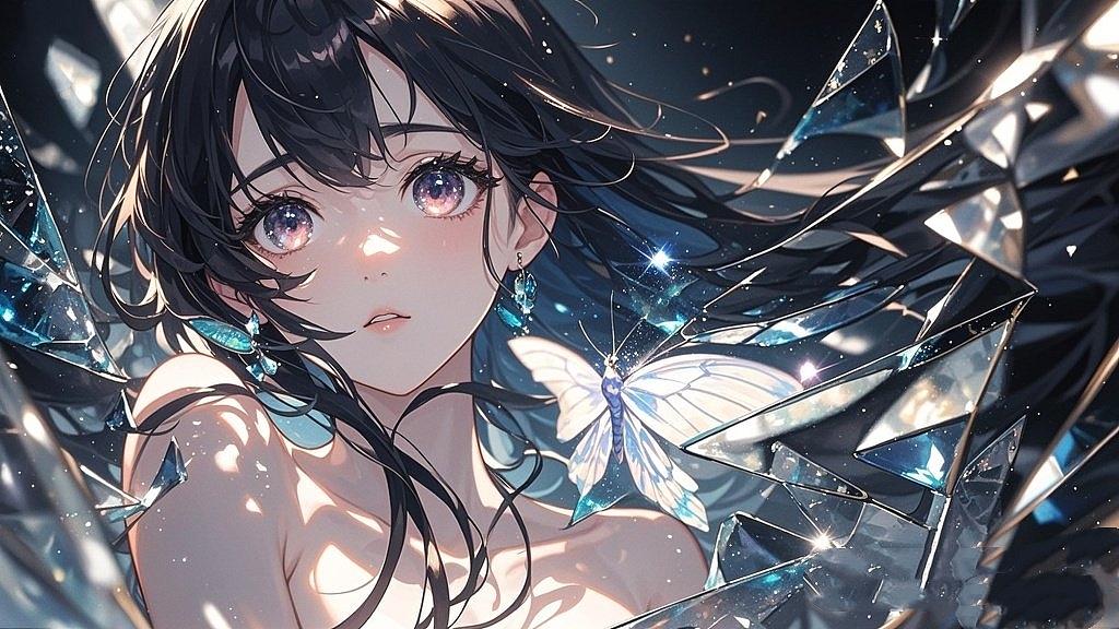《碎光蝶影》
