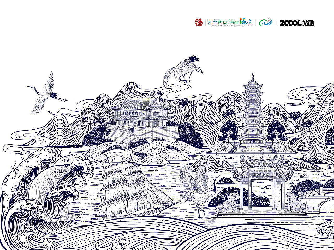 《闽都绘卷-福州印象》