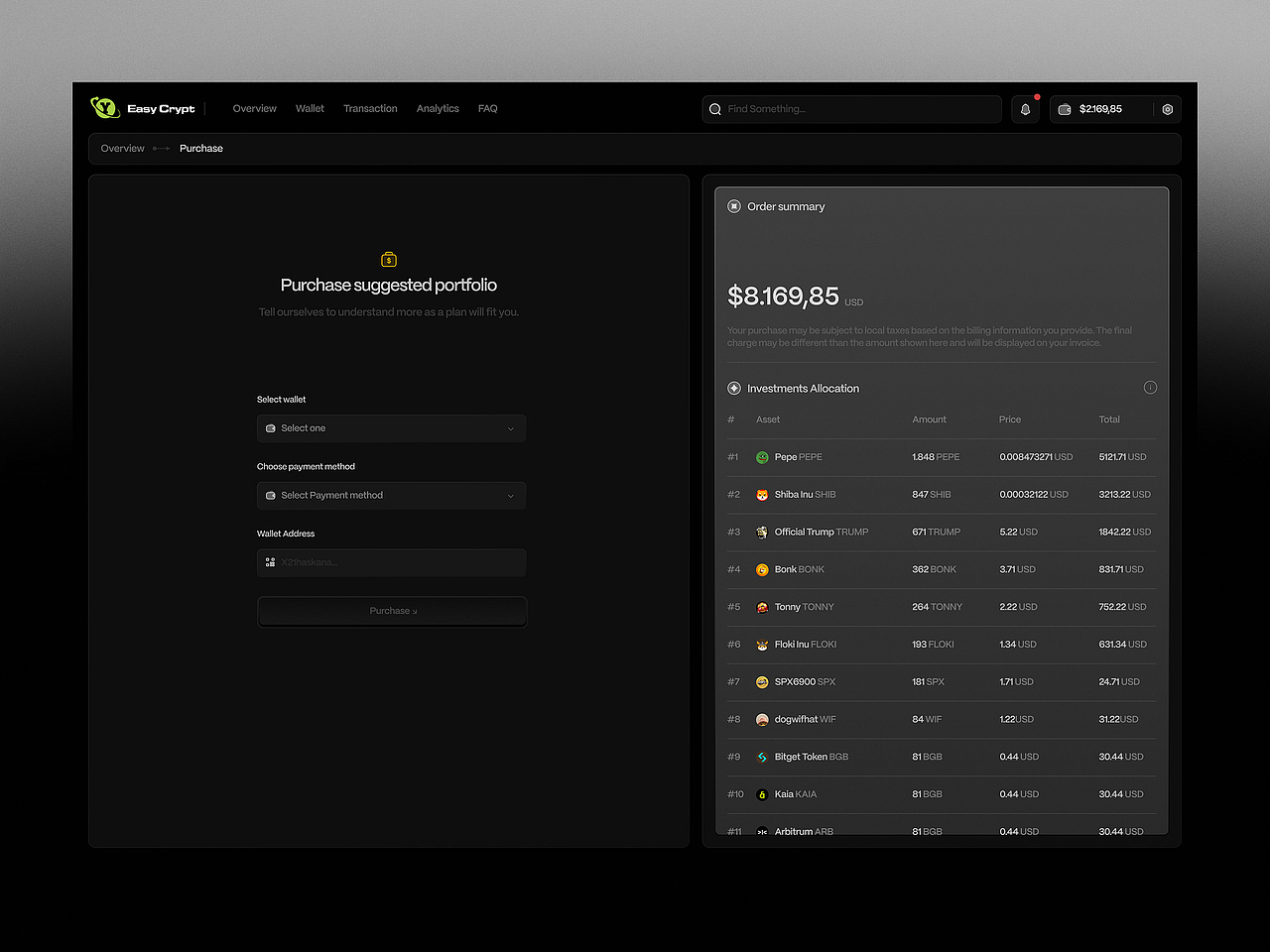 (易通)Easy Crypt加密货币交易所