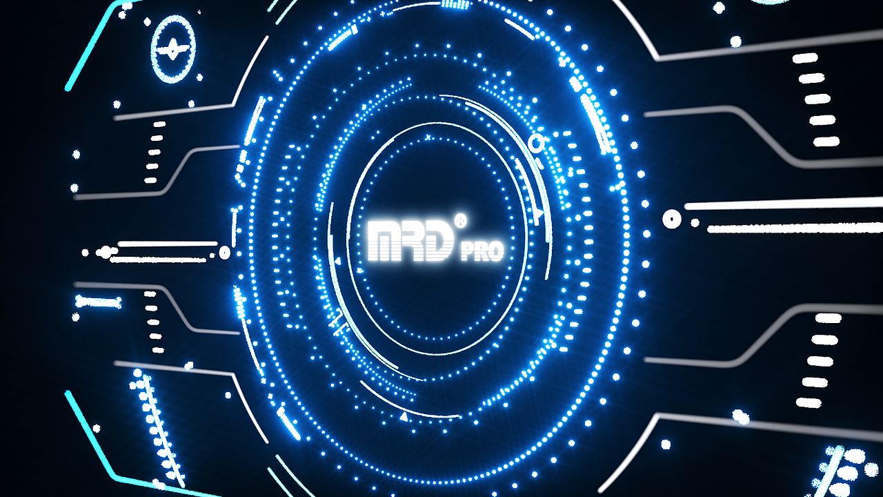 科技概念电推剪动画