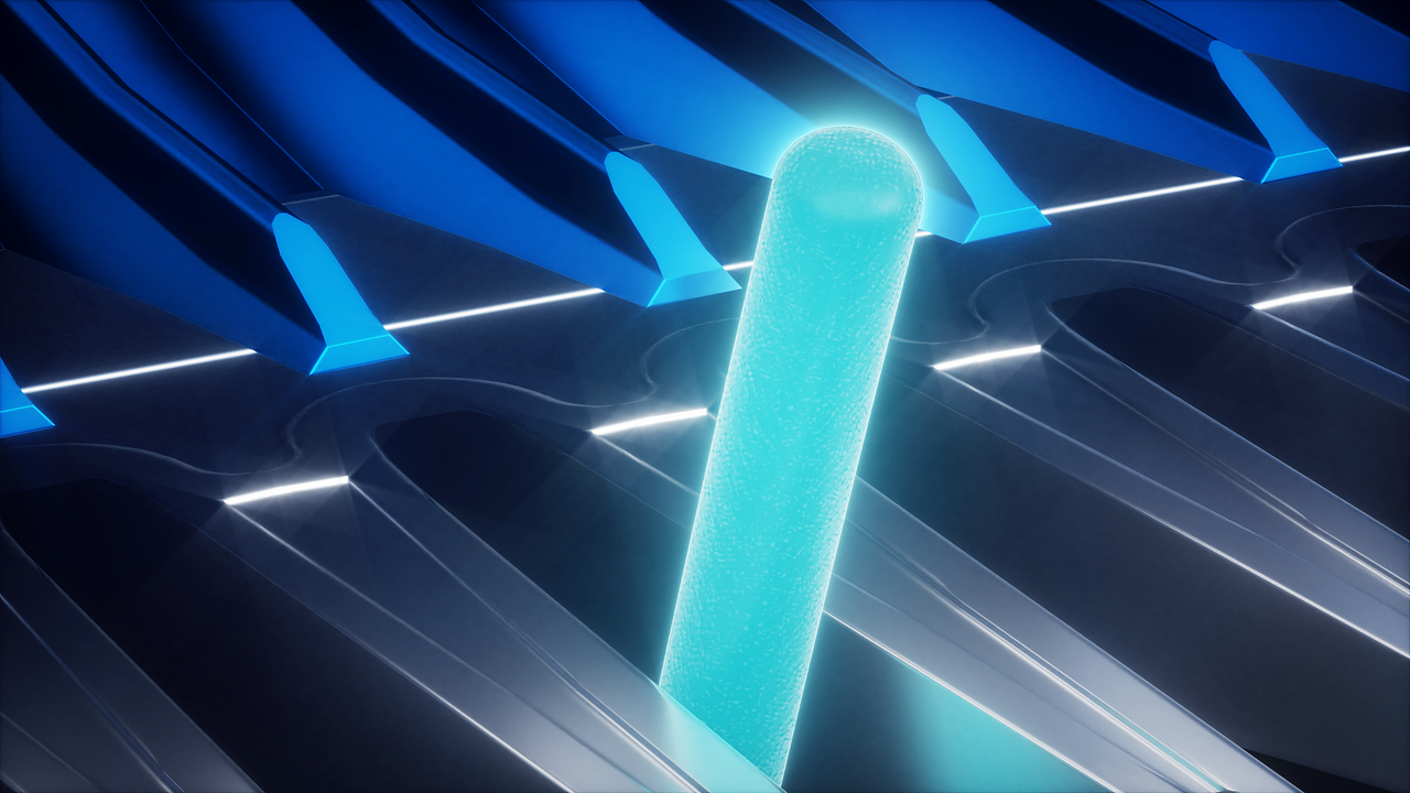 科技概念电推剪动画