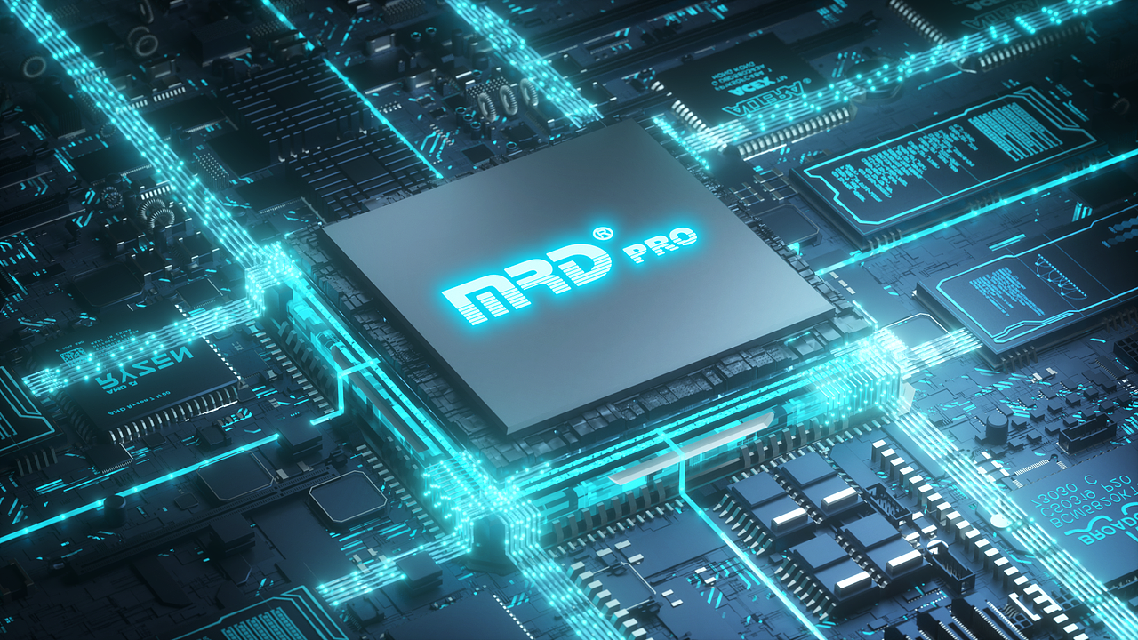 科技概念电推剪动画