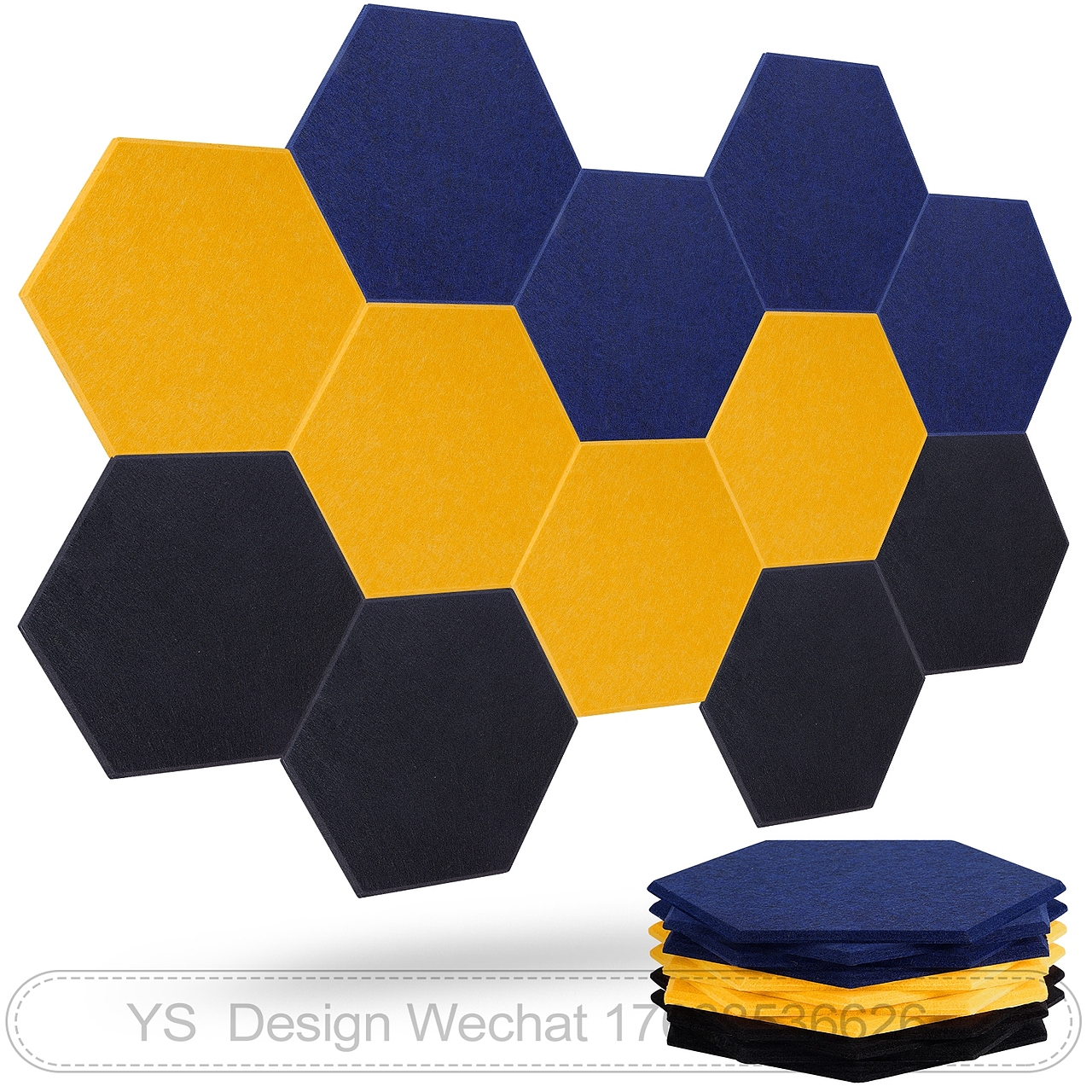 拼色隔音板主A精修设计案例