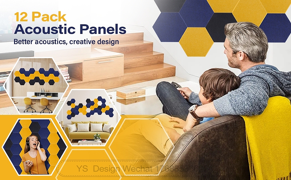 拼色隔音板主A精修设计案例