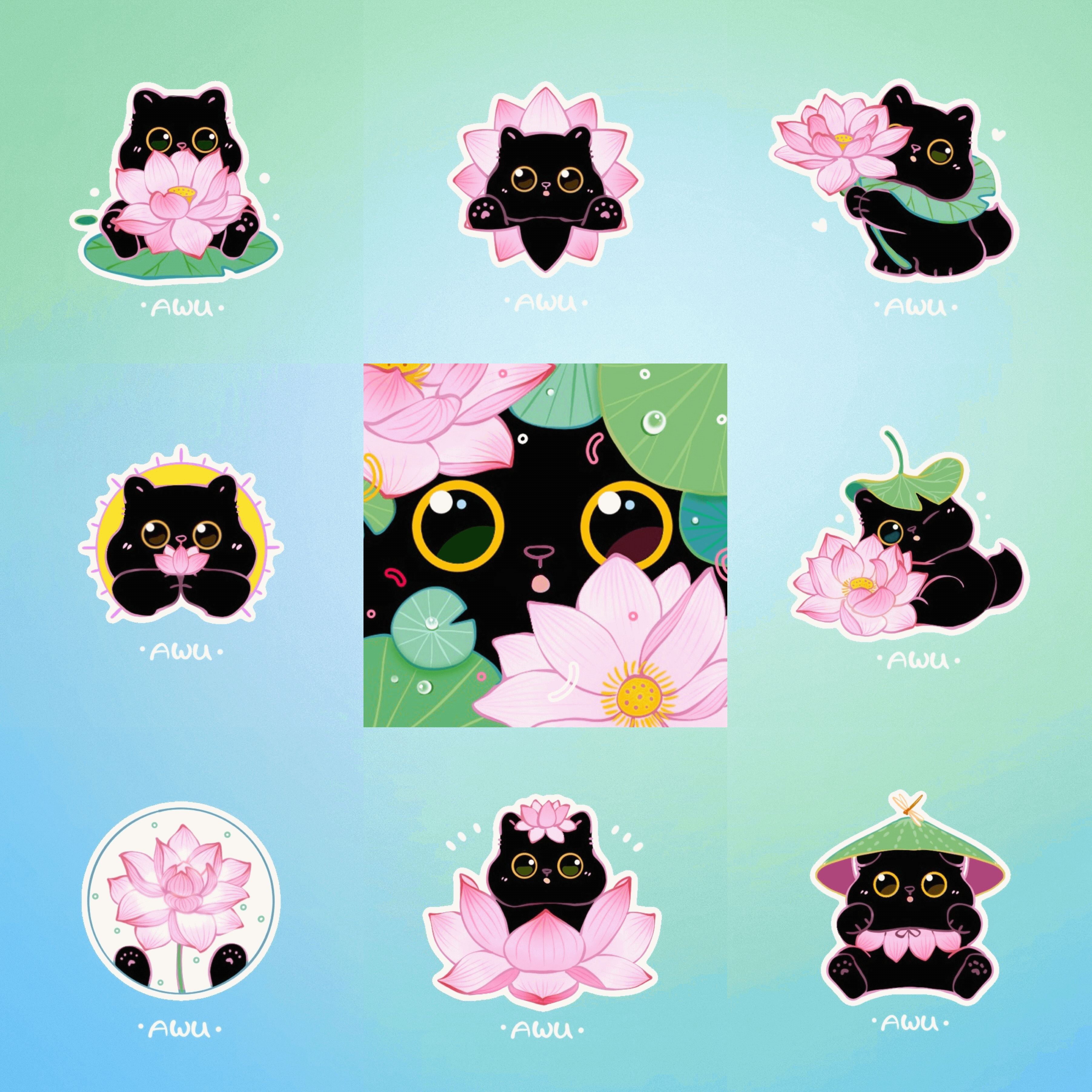 黑猫阿呜的花花世界