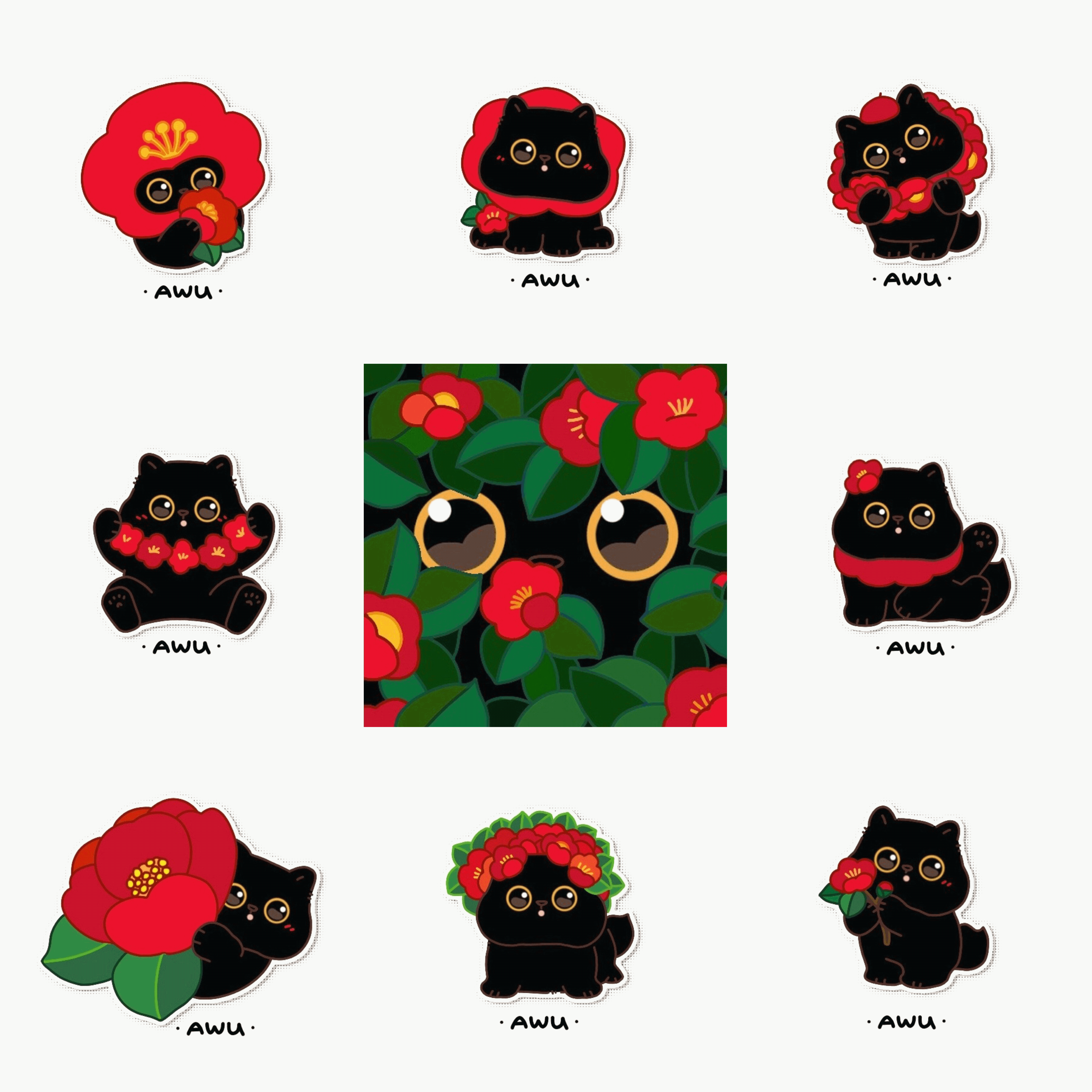 黑猫阿呜的花花世界