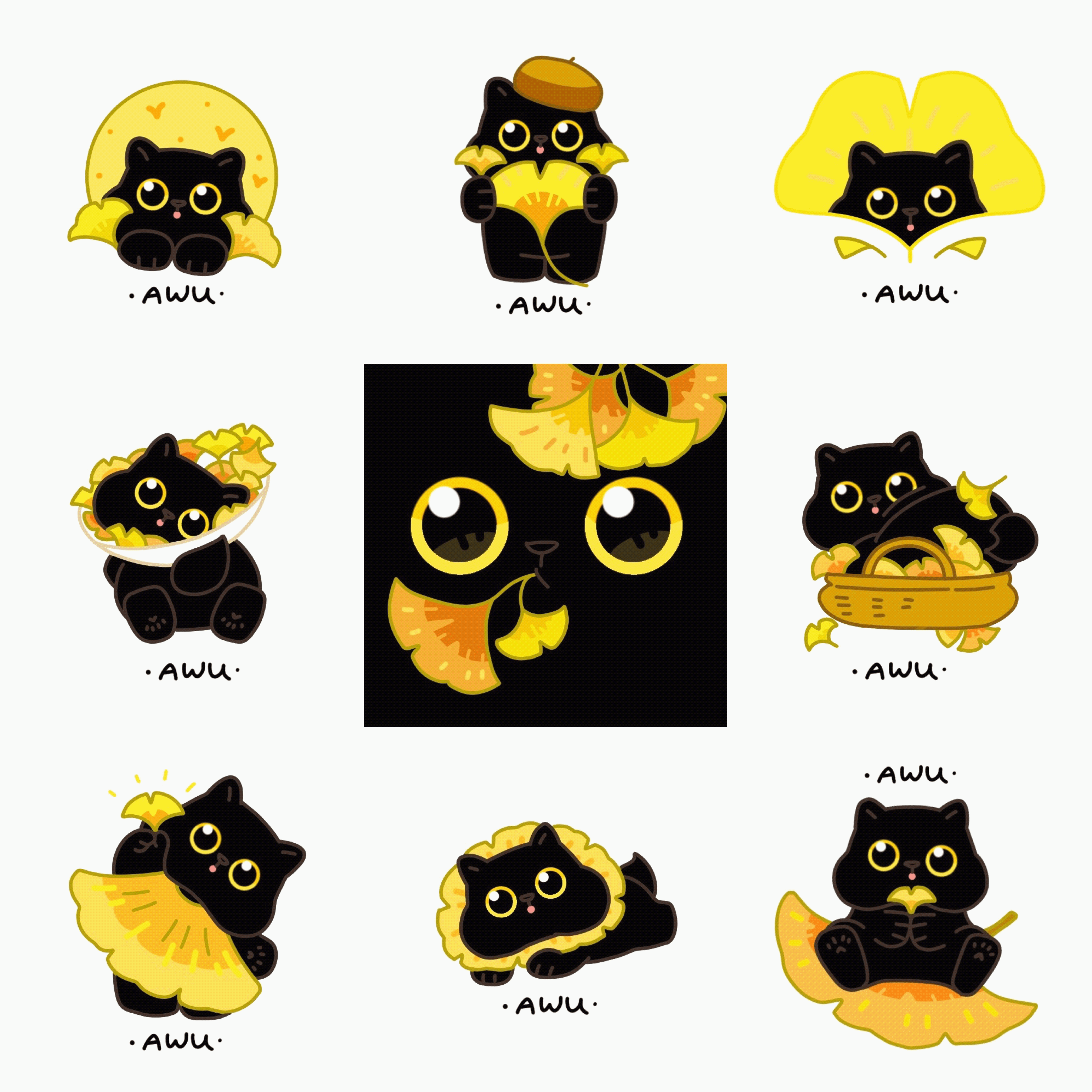 黑猫阿呜的花花世界