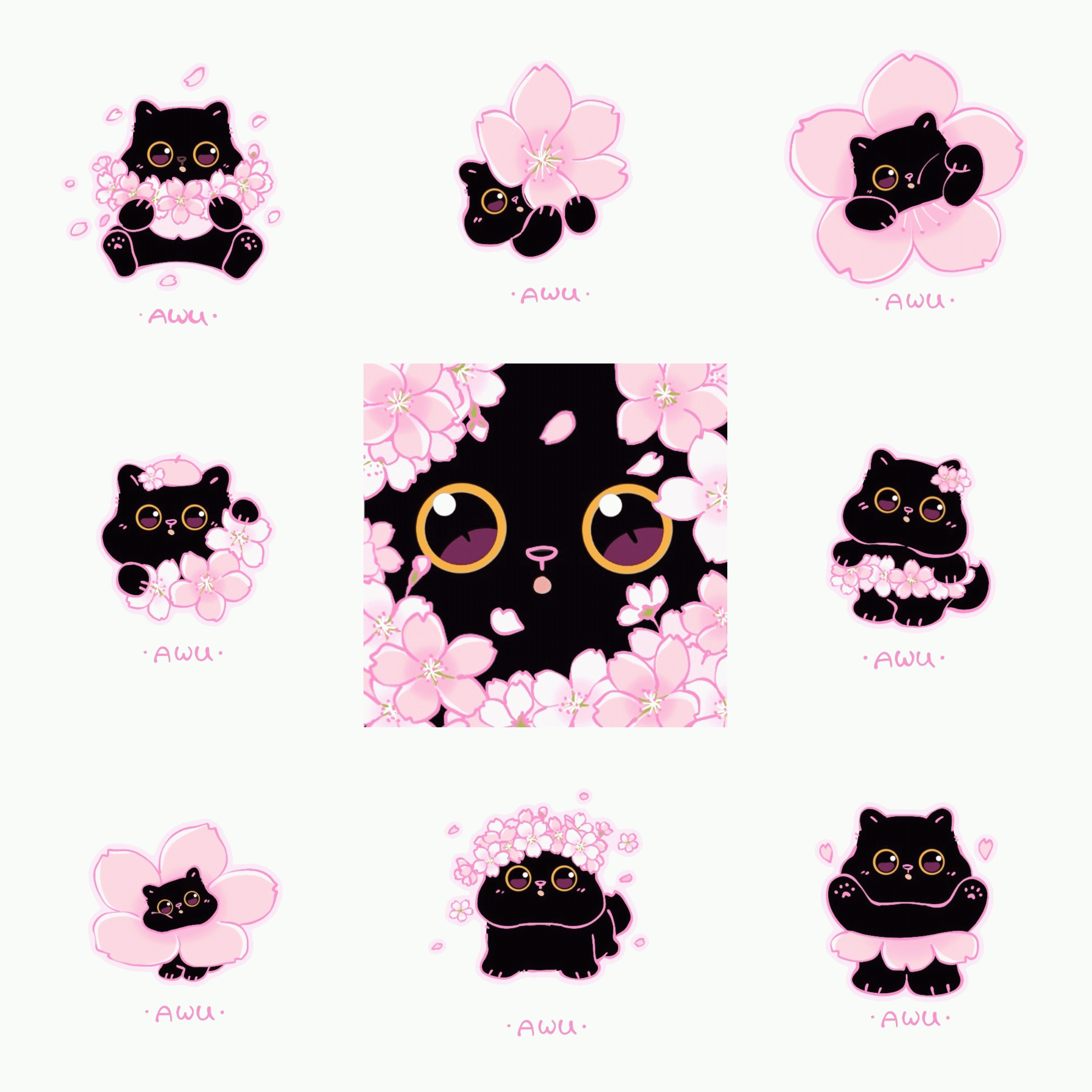 黑猫阿呜的花花世界