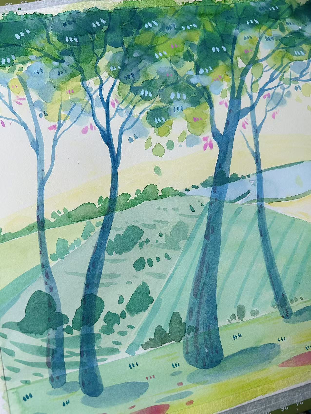 插画 | 远眺（图ZMzk1ODI3OTgw） - 儿童插画 - 站酷设计师Angela珂珂原创素材 - 站酷ZCOOL