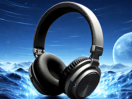 耳机海报设计：以科幻视觉构建声学产品的沉浸体验