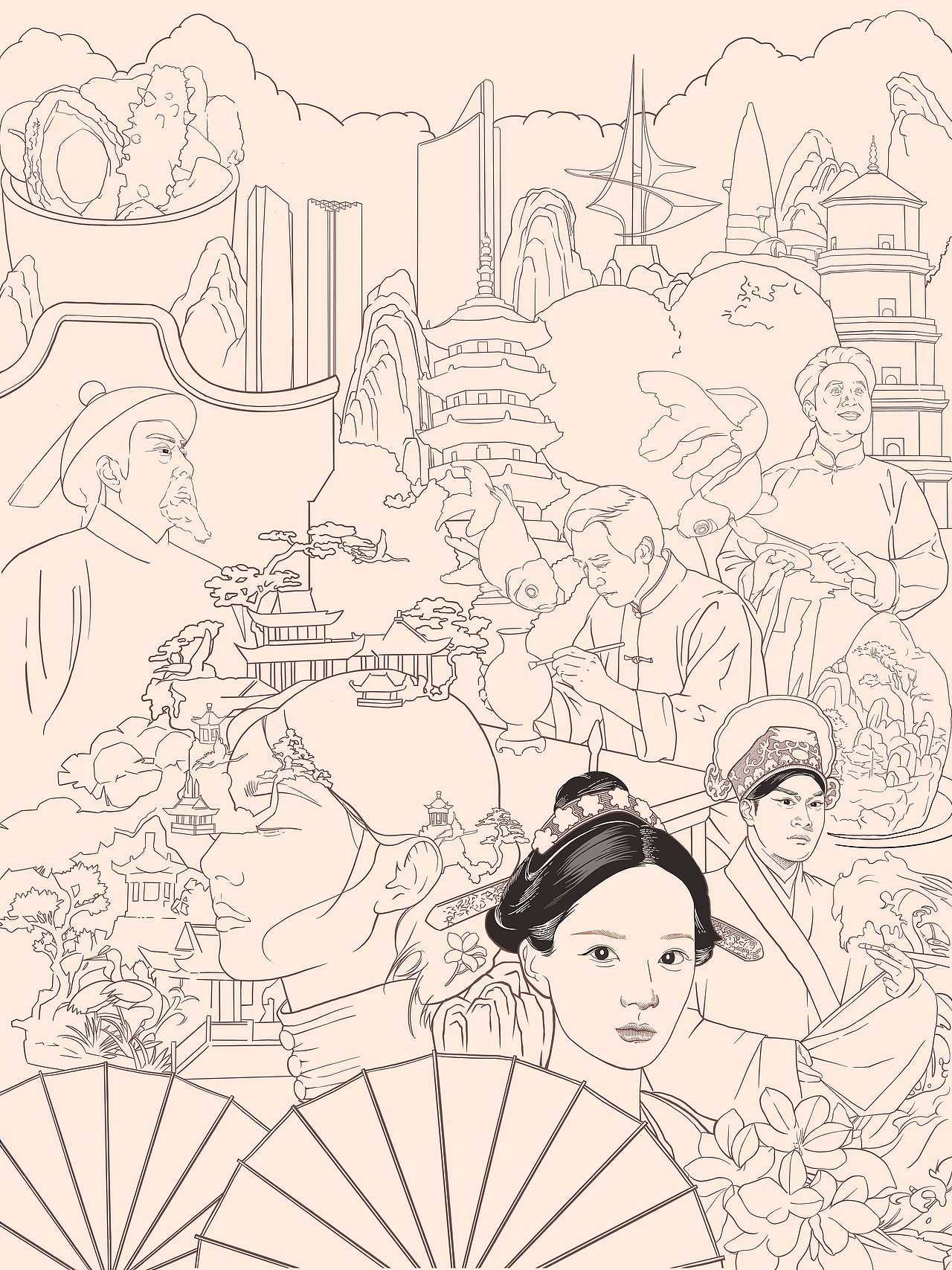 福满·有福之州（图ZMzk1ODI5MTcy） - 商业插画 - 站酷设计师涂宇恒原创素材 - 站酷ZCOOL