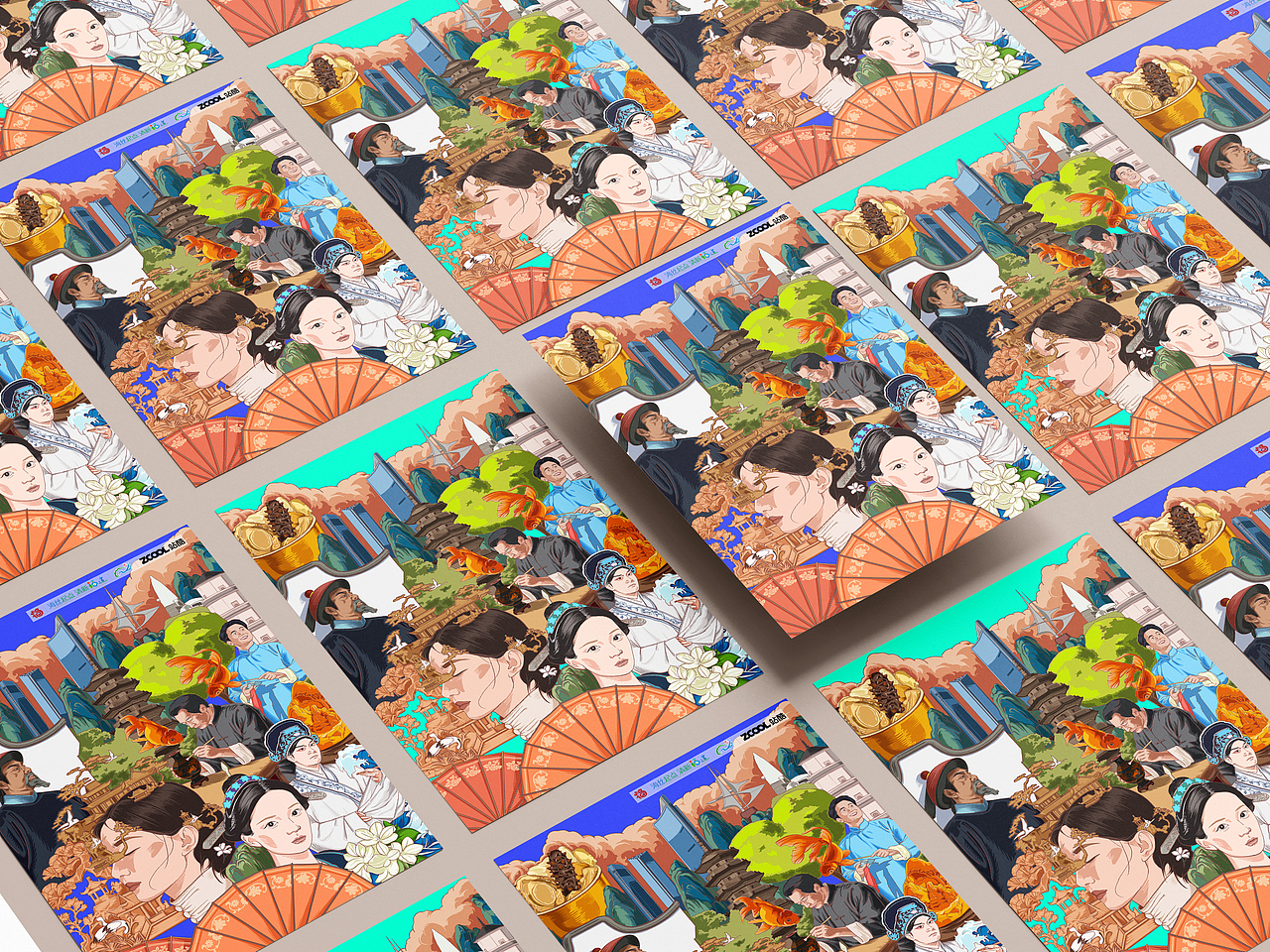 福满·有福之州（图ZMzk1ODI5MTgw） - 商业插画 - 站酷设计师涂宇恒原创素材 - 站酷ZCOOL