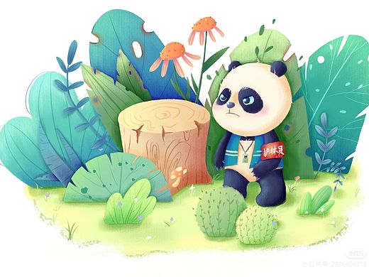 绘本插画小场景