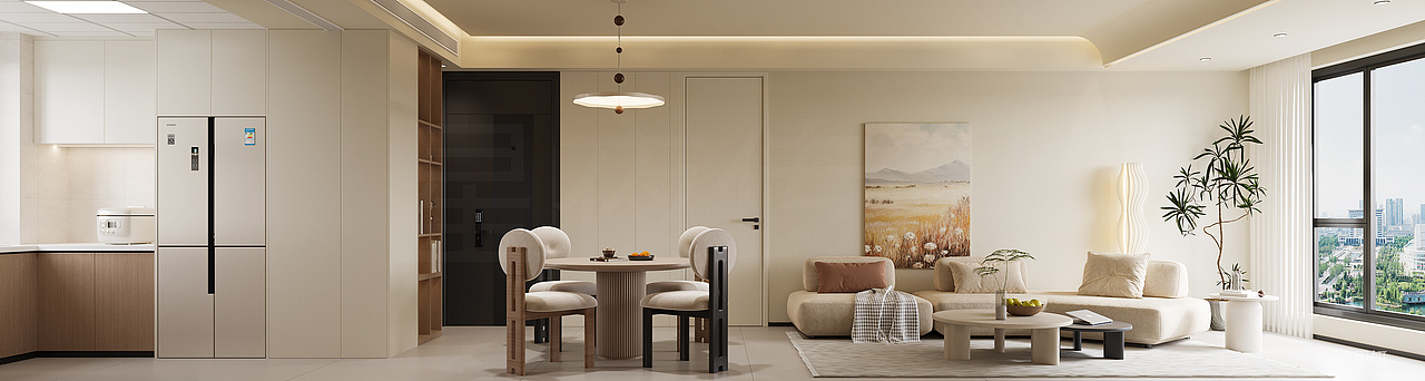 现代平层设计｜邂逅简约美学