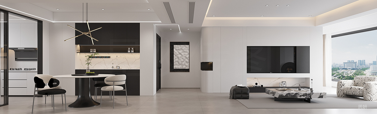 现代平层设计｜邂逅简约美学