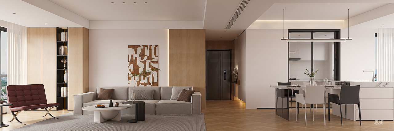 现代平层设计|邂逅简约美学