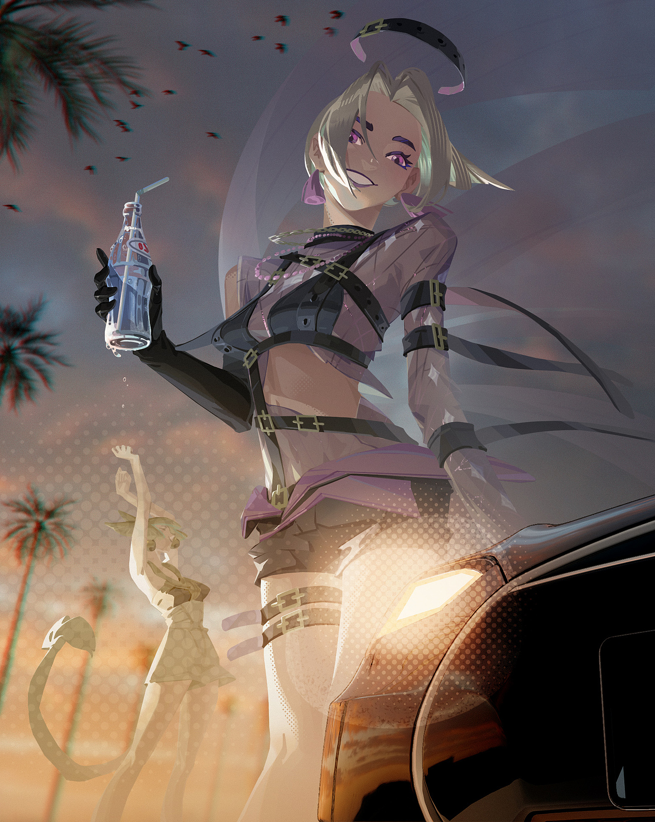 众神派对-希腊-美狄亚/巴斯泰托（图ZMzk1ODQxMTI4） - 游戏原画 - 站酷设计师麻辣蒲蒲子原创素材 - 站酷ZCOOL