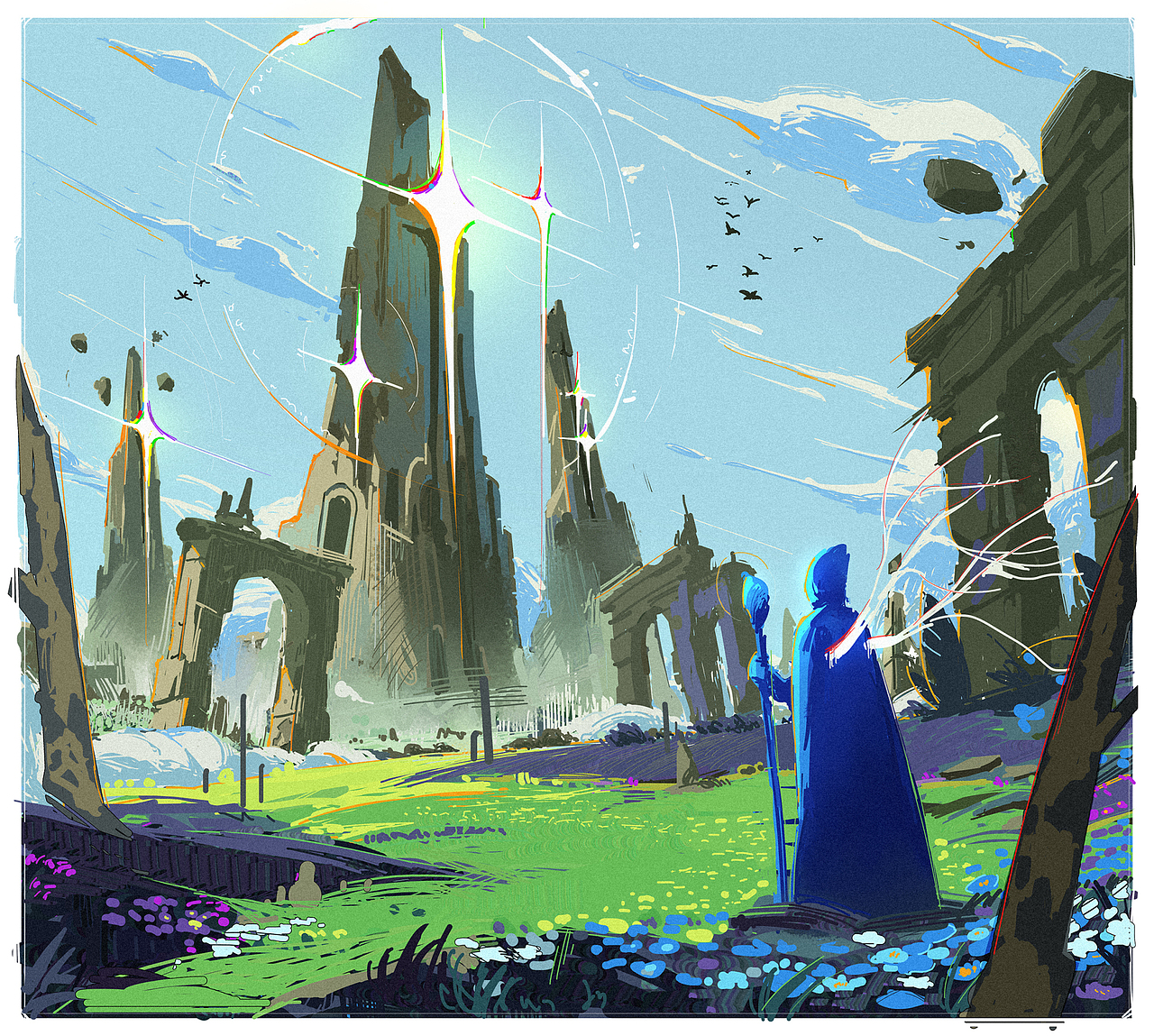 【绘画过程】草图转存