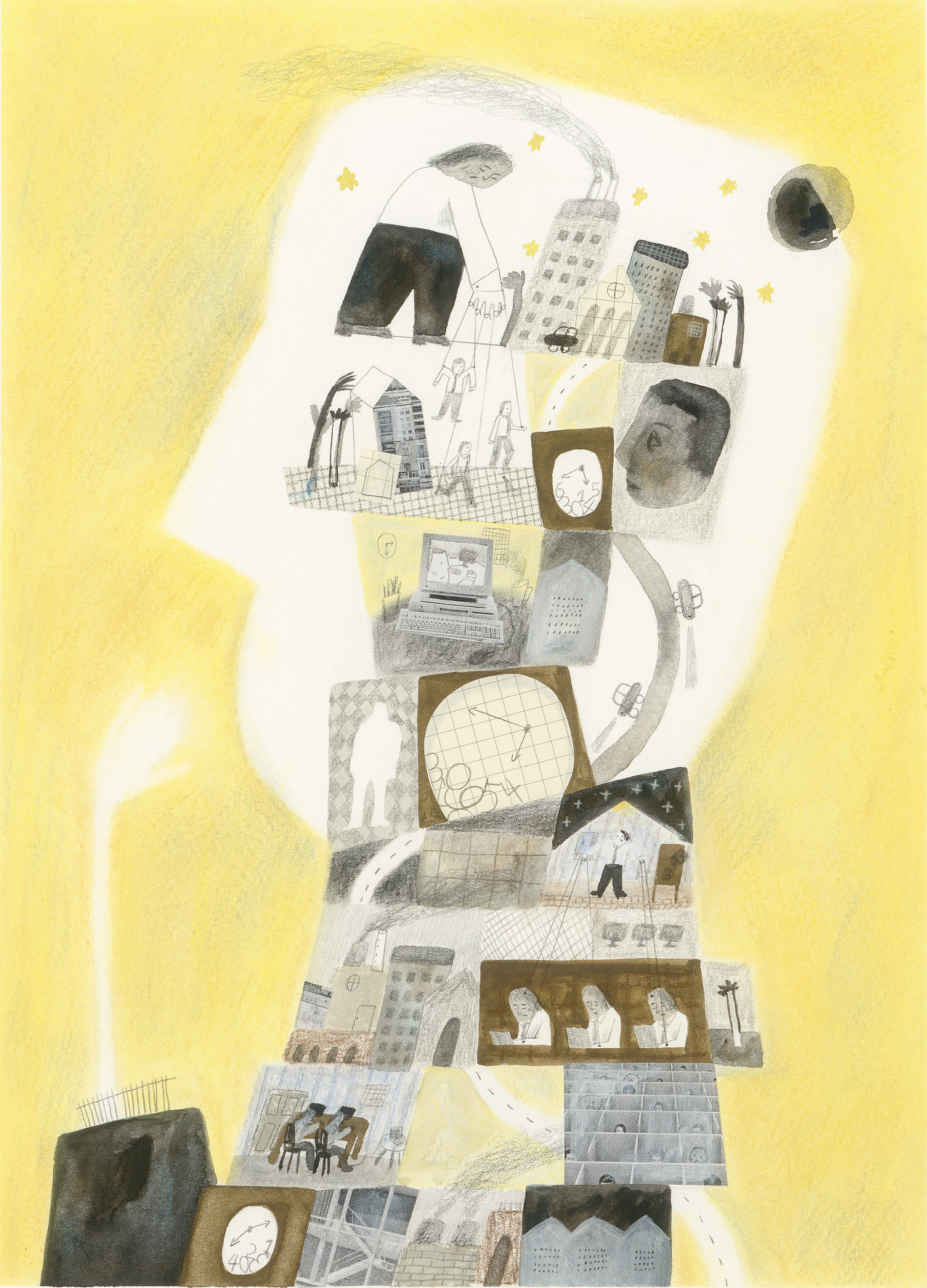 毕设作品《功绩社会》（图ZMzk1ODQ1ODIw） - 艺术插画 - 站酷设计师Takk111原创素材 - 站酷ZCOOL