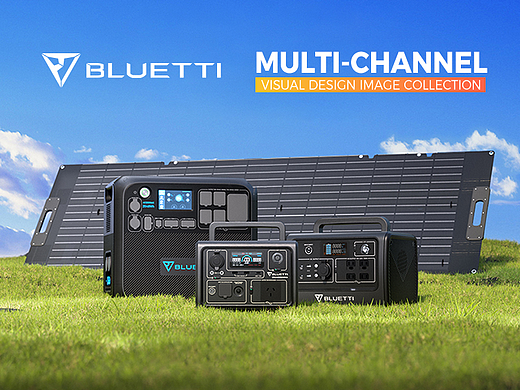BLUETTI 储能电源｜多渠道视觉设计图片合集