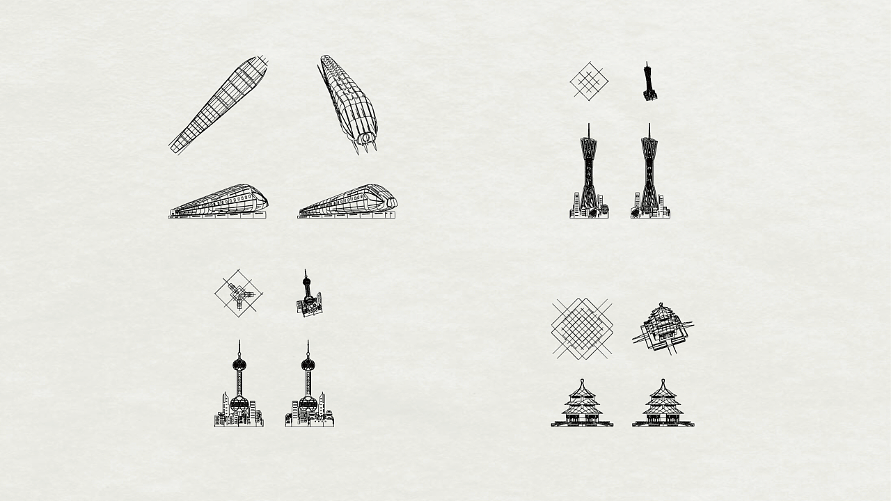 70周年贺卡设计-展望未来（图ZMzk1ODYwNDM2） - 工艺品设计 - 站酷设计师是小七同学原创素材 - 站酷ZCOOL