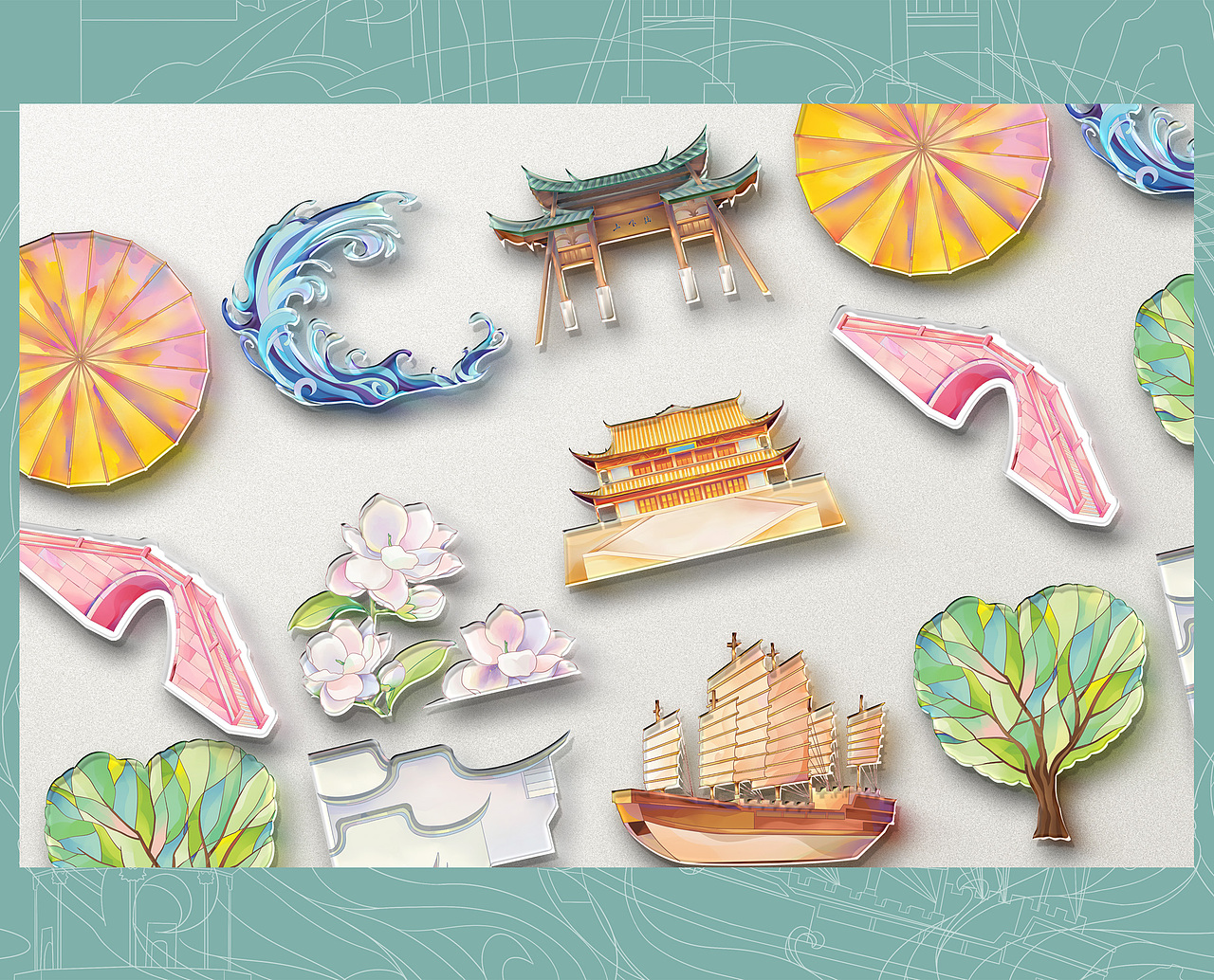 《千年榕城,绘载闽福》