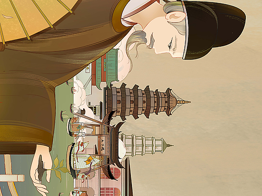 《榕城纪事》（个人主页-ZNzI0NjcyNjQ=） - 商业插画 - 站酷设计师怀策原创素材 - 站酷ZCOOL