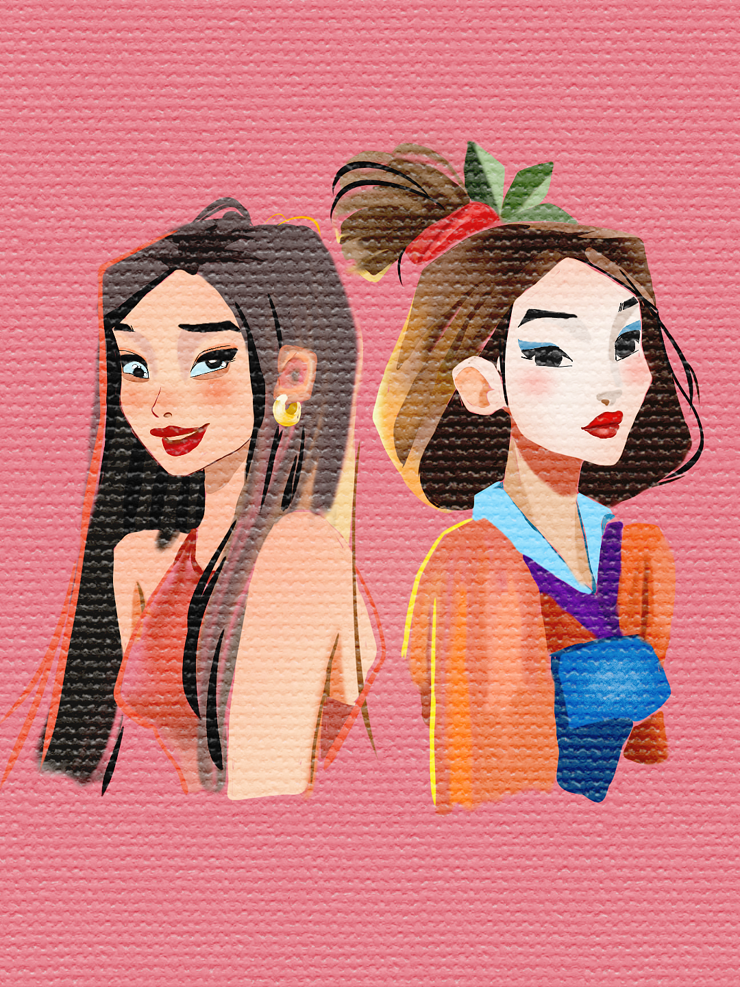 欧美风格美女（图ZMzk1ODY1Mjc2） - 商业插画 - 站酷设计师迪萨原创素材 - 站酷ZCOOL