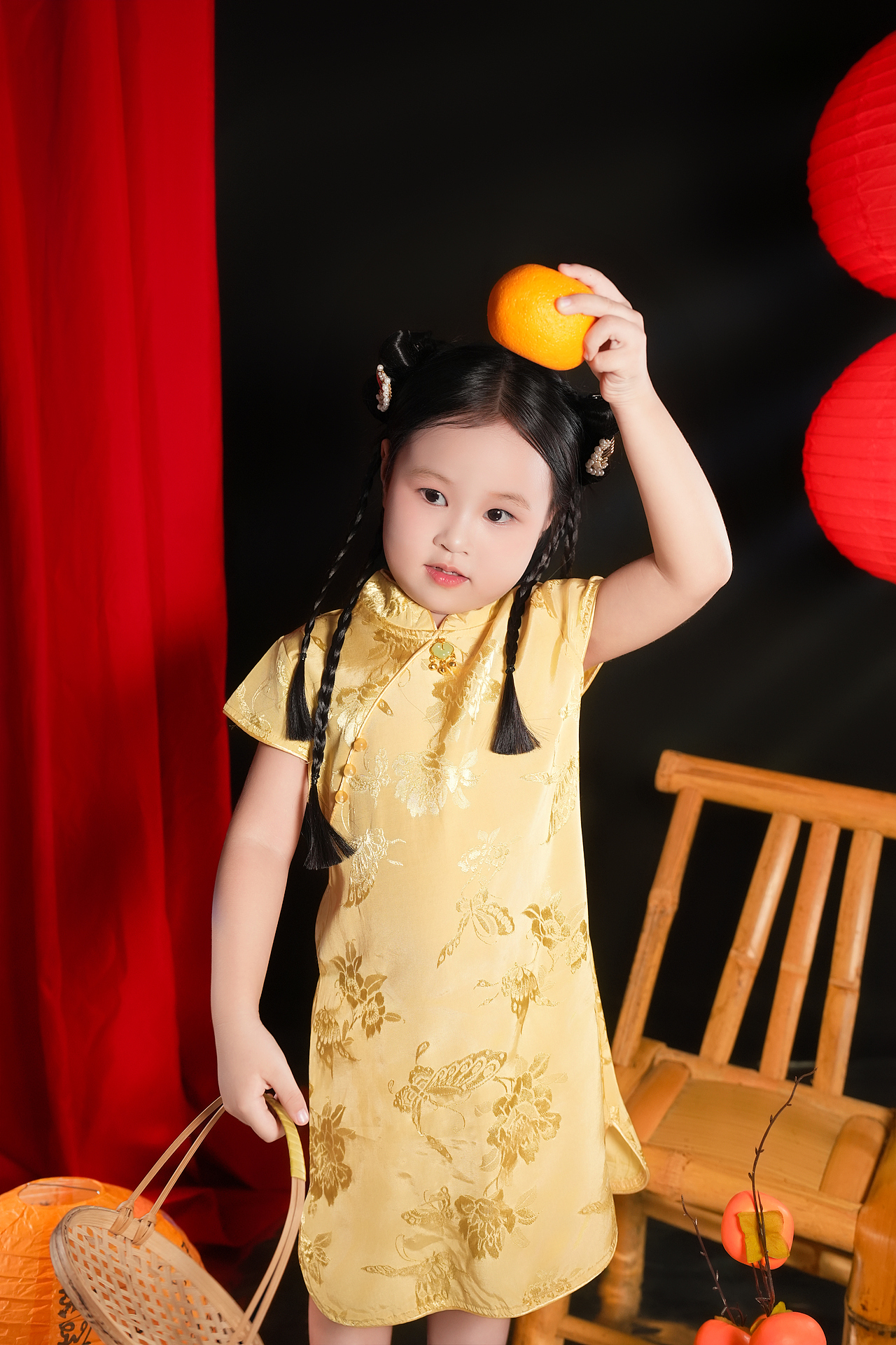 儿童摄影,永远经典的国风旗袍