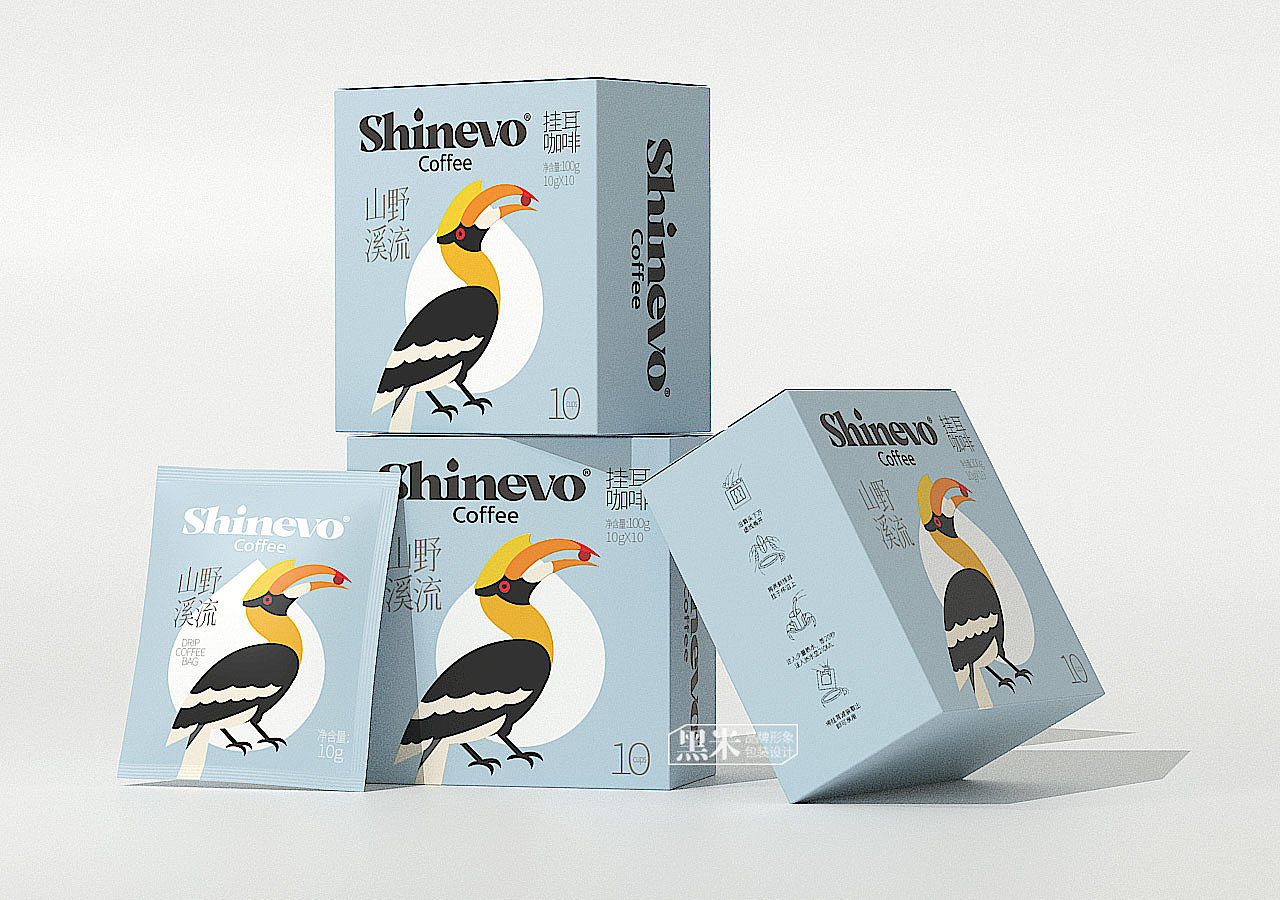秘境•云南挂耳咖啡系列包装设计 咖啡包装设计