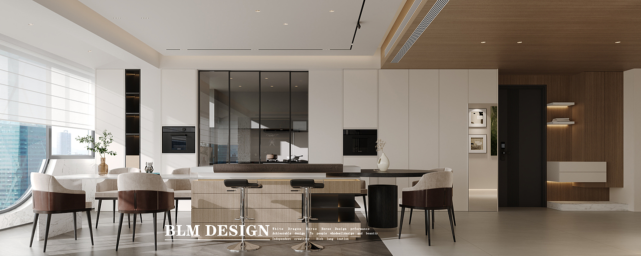 现代风-白龙马效果图（图ZMzk1ODY5NjI0） - 家装设计 - 站酷设计师小鱼吐泡泡泡泡泡原创素材 - 站酷ZCOOL