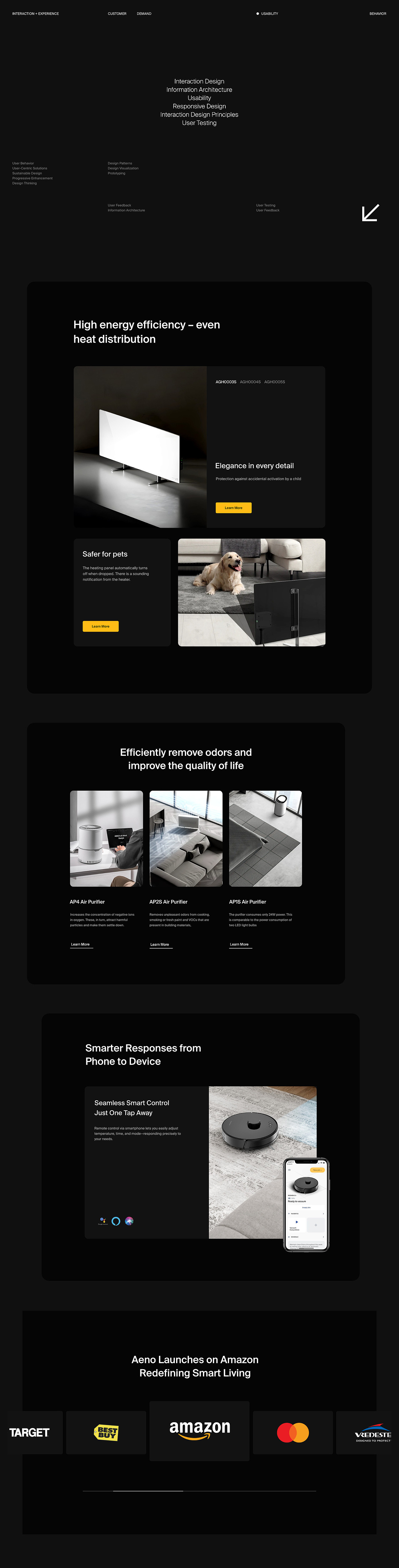 跨境电商｜AENO Smart Home 独立站（图ZMzk1ODcwMDA0） - 电商 - 站酷设计师亚拓原创素材 - 站酷ZCOOL