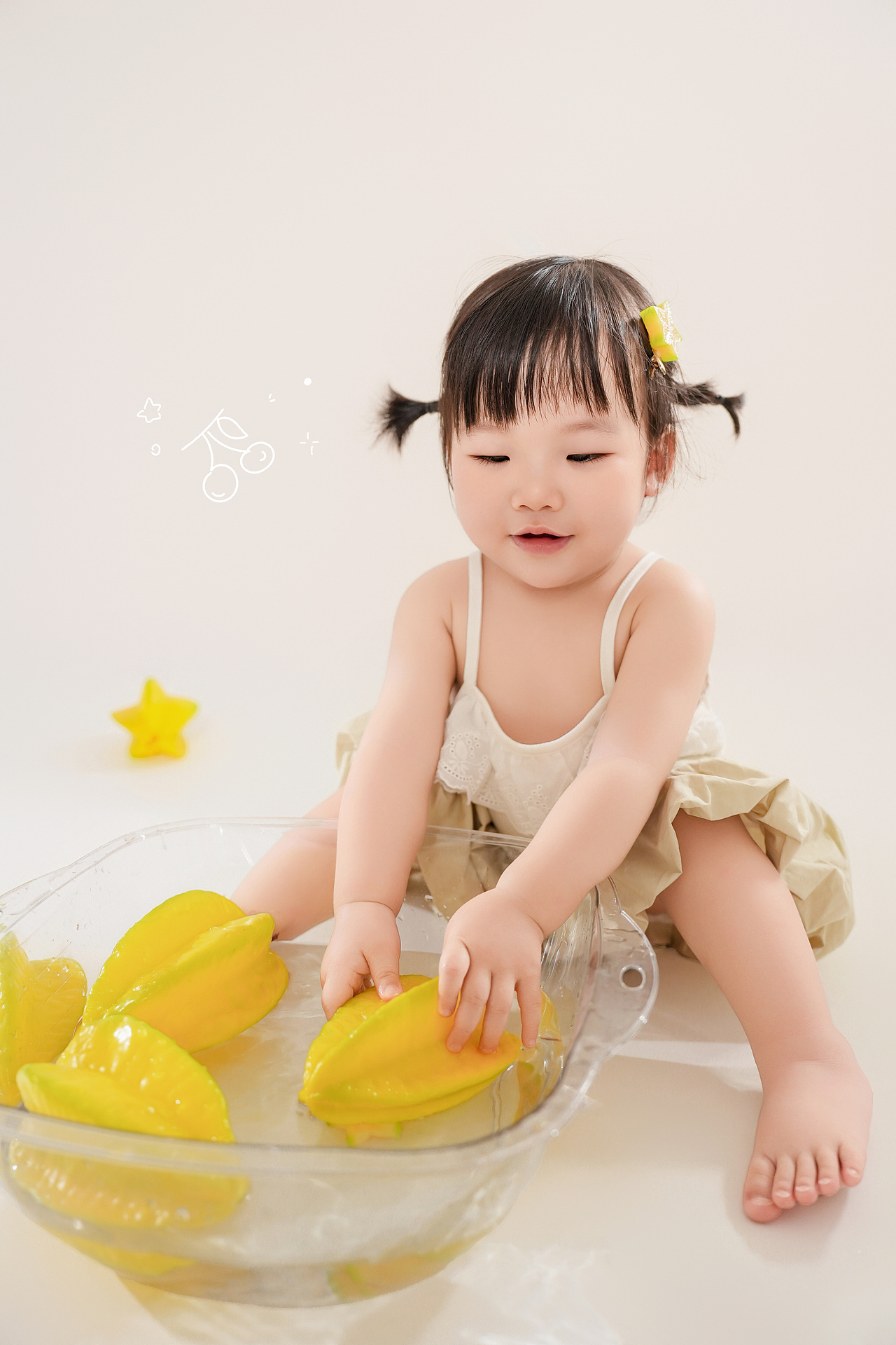 儿童摄影|夏天小杨桃主题