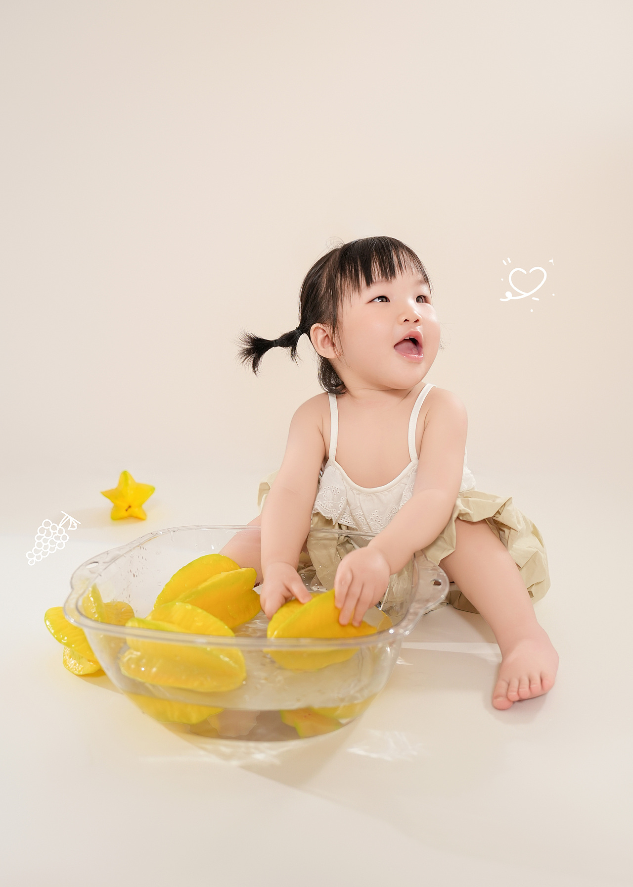 儿童摄影|夏天小杨桃主题