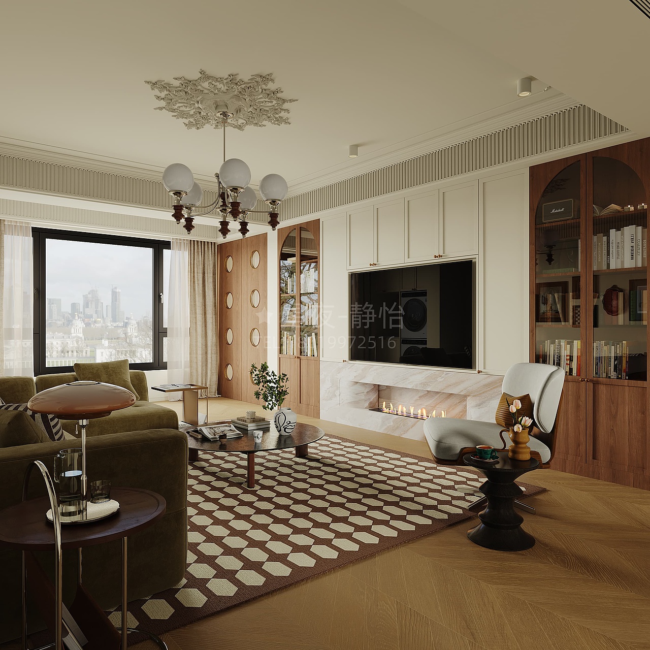 法式复古丨高端效果图纸（图ZMzk1ODcyOTI4） - 家装设计 - 站酷设计师静怡设计原创素材 - 站酷ZCOOL