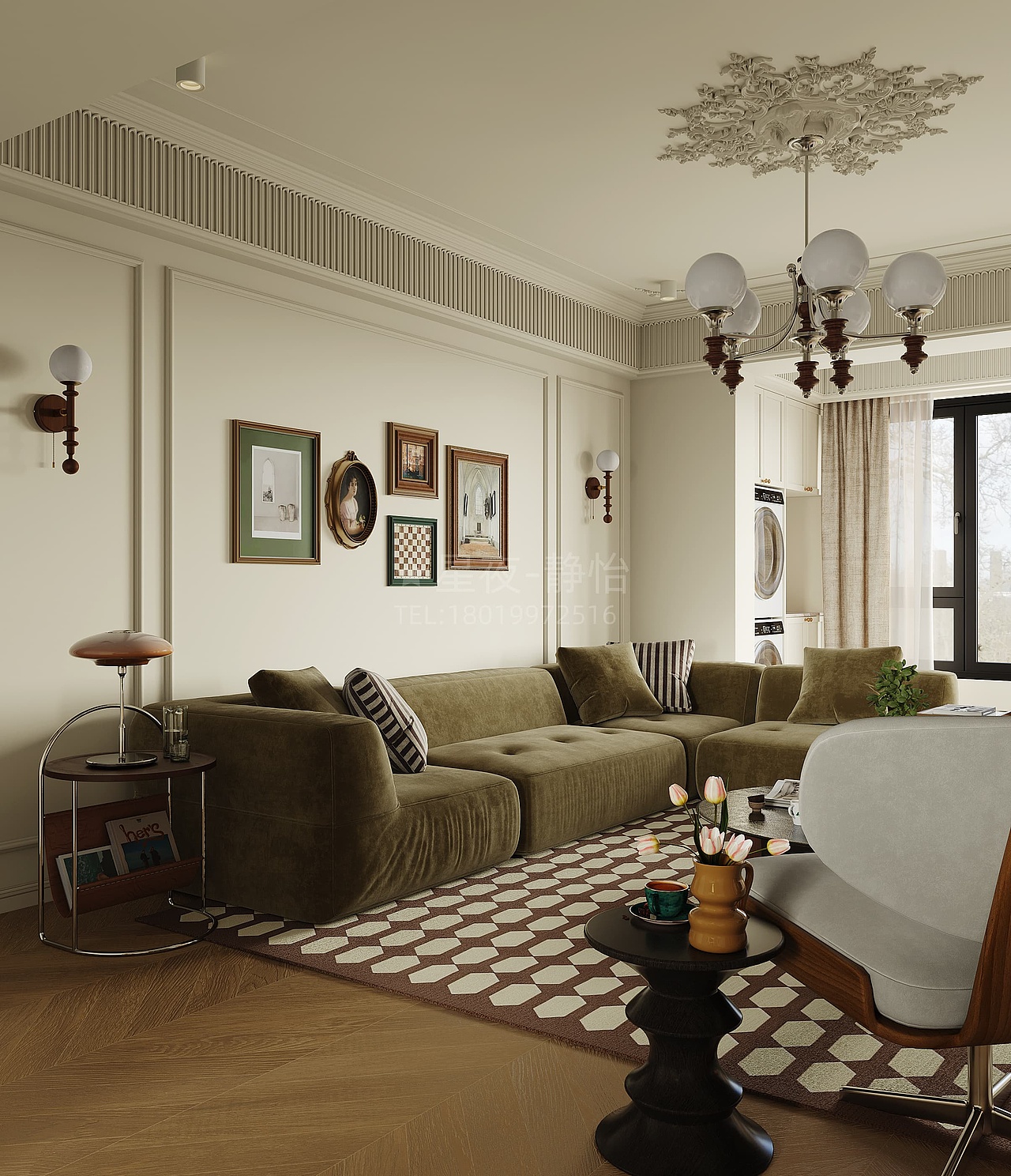 法式复古丨高端效果图纸（图ZMzk1ODcyOTM2） - 家装设计 - 站酷设计师静怡设计原创素材 - 站酷ZCOOL