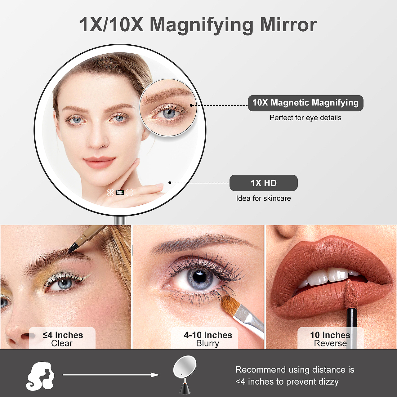 亚马逊化妆镜主图A+