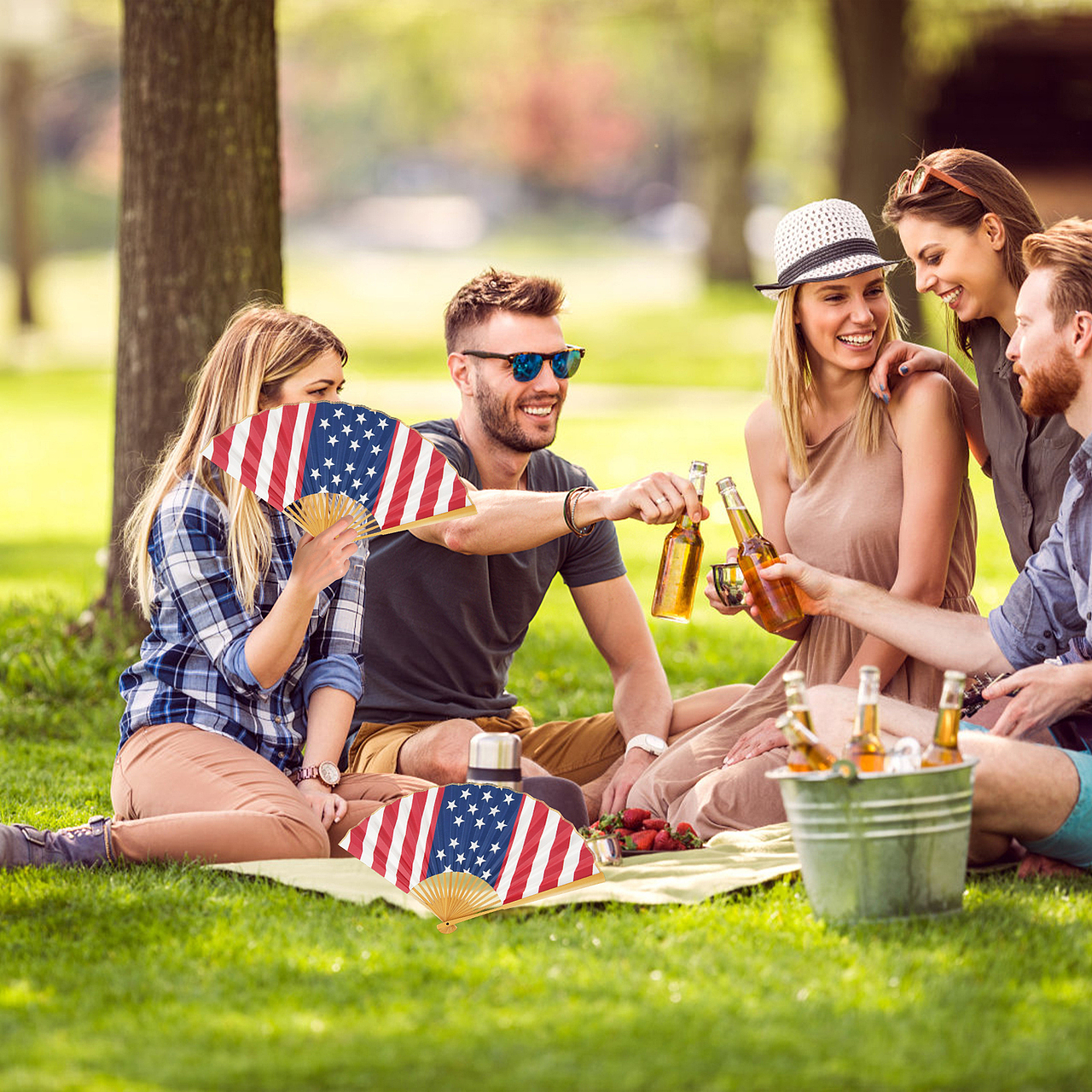 亚马逊拍摄主图A+设计案例展示【扇子】