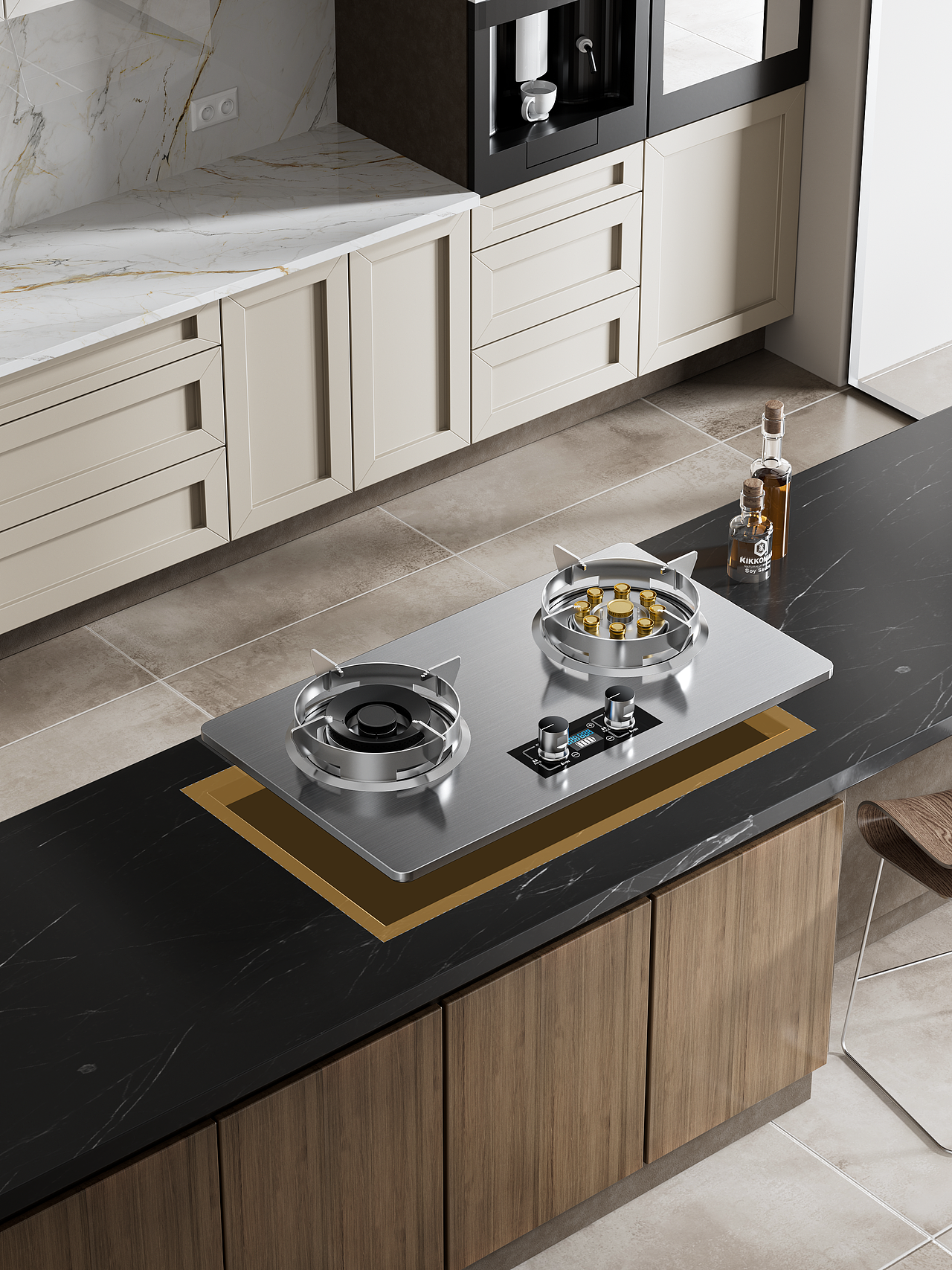 2024下~2025上 燃气灶场景渲染合集