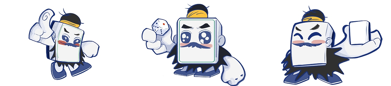 张飞麻将IP设计