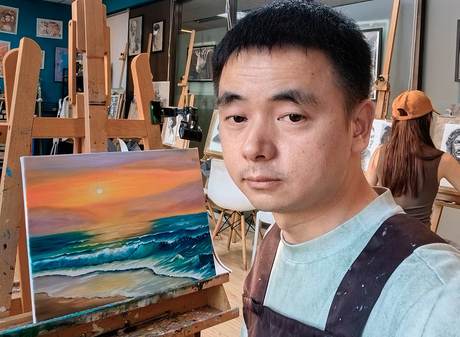 油画作品 | 手绘素描美术作品