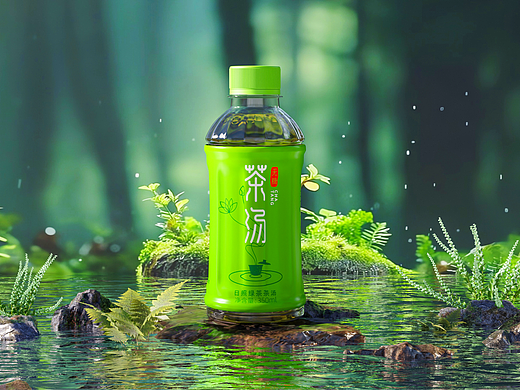 茶汤-绿茶饮料设计